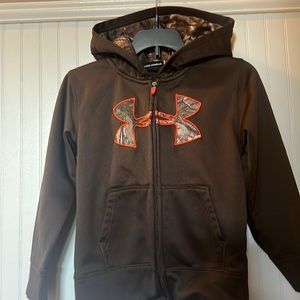 Under Armour camo zippered hoodie